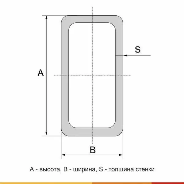 Труба профильная 200х160х6 09Г2С ГОСТ 30245-2003 - 5